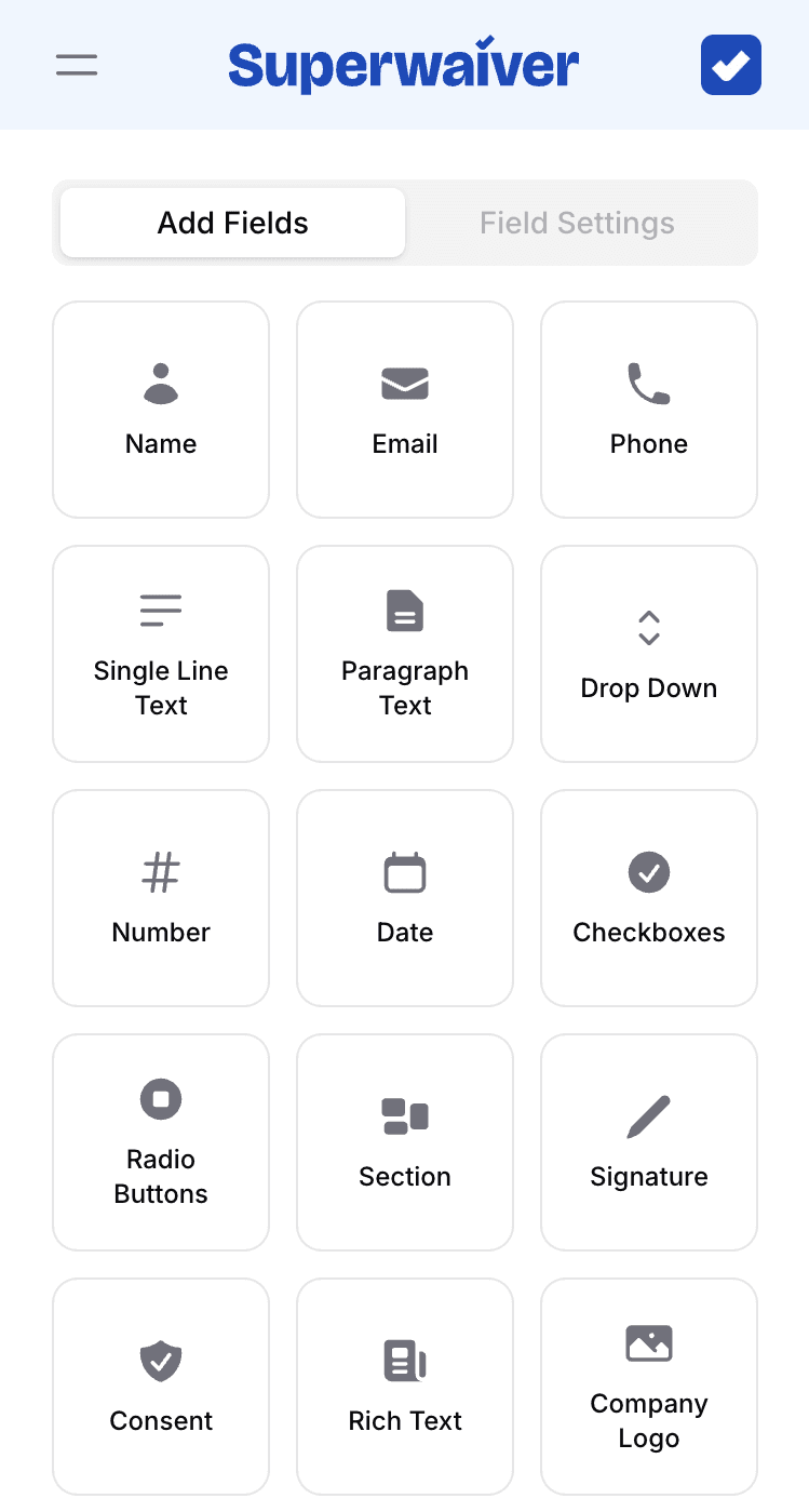 Build and sign in minutes